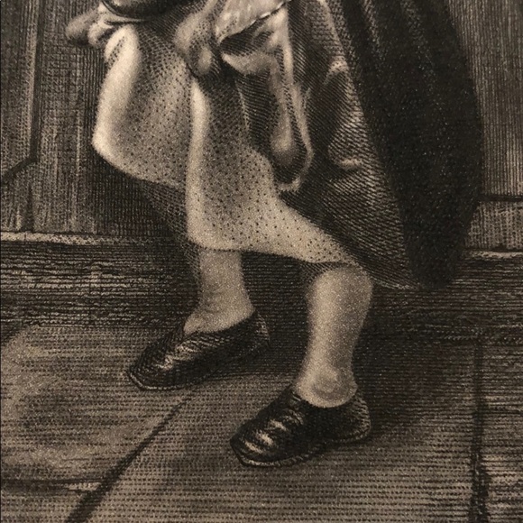 First Alms 9.5" X 5.75" - Antique Engraving/Print - Picture 6 of 6